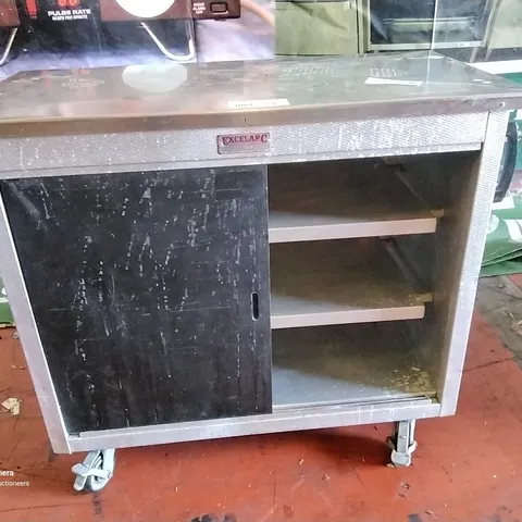 GRUNDY MOBILE ELECTRIC HOT CUPBOARD