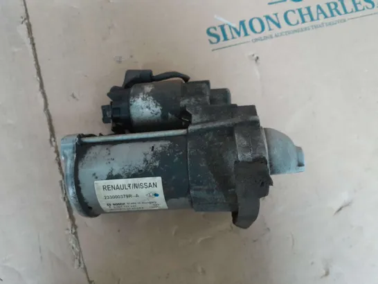 NISSAN QASHQAI STARTER MOTOR 