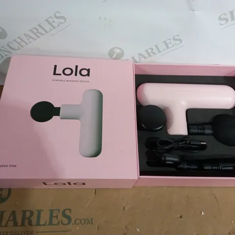 LOLA 4 SPEED HAND HELD MASSAGE GUN