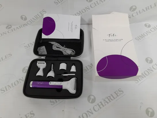 TILI 5-IN-1 MULTI-FUNCTION HAIR REMOVAL KIT PURPLE