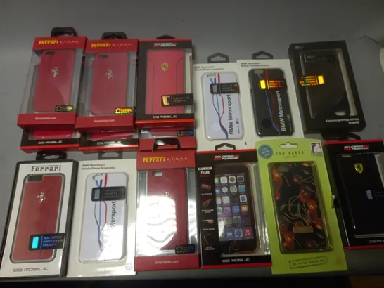 LOT OF APPROXIMATELY 25 ASSORTED MOBILE PHONE CASES 