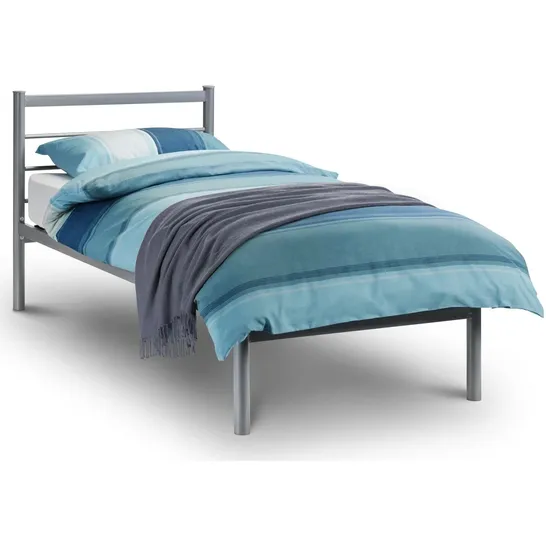 PORTWOOD BEDFRAME BLACK // SINGLE (1 BOX)