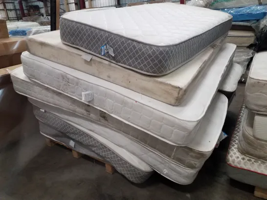 PALLET CONTAINING 8 ASSORTED MATTRESSES 