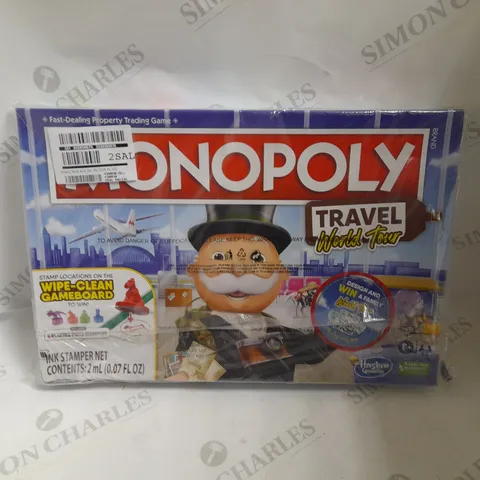 BOXED MONOPOLY TRAVEL WORLD TOUR