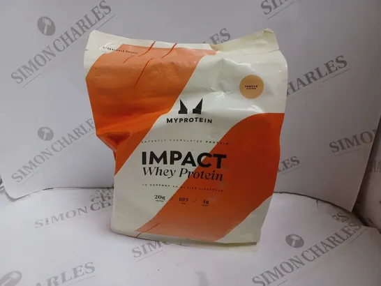 MY PROTEIN IMPACT WHEY PROTEIN IN VANILLA FLAVOUR (1kg)