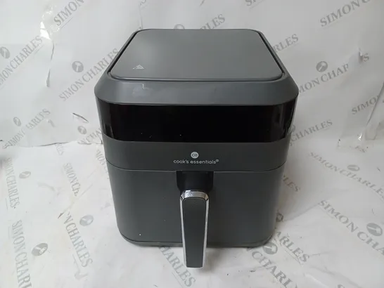 COOK'S ESSENTIALS 5.8L AIR FRYER IN SLATE GREY