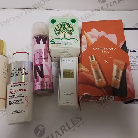 LOT OF 7 ASSORTED BEAUTY ITEMS TO INCLUDE ELEMIS AND LOREAL