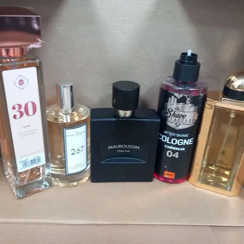 10 ASSORTED UNBOXED FRAGRANCES TO INCLUDE; THE SCENT RESERVE, MAUBOUSSIN, THE SHAVE FACTORY AND GUERLAIN