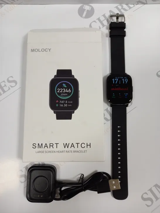 BOXED MOLOCY HEART RACE BRACELET SMART WATCH 