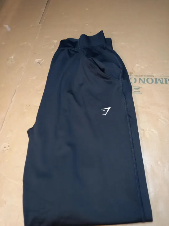 GYMSHARK JOGGERS IN BLACK SIZE S