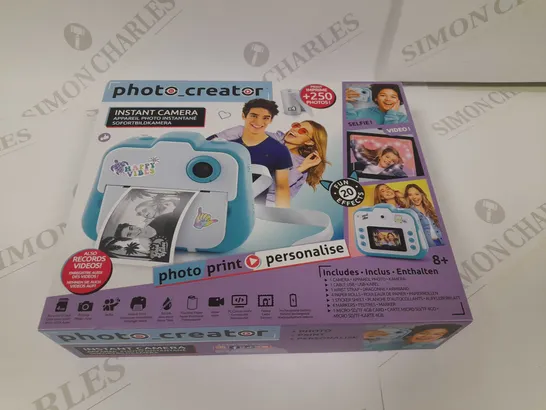 BOXED PHOTO CREATOR INSTANT CAMERA