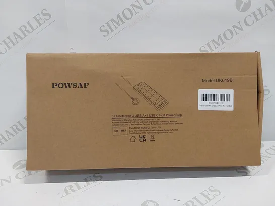 BRAND NEW POWSAF ADAPTOR 