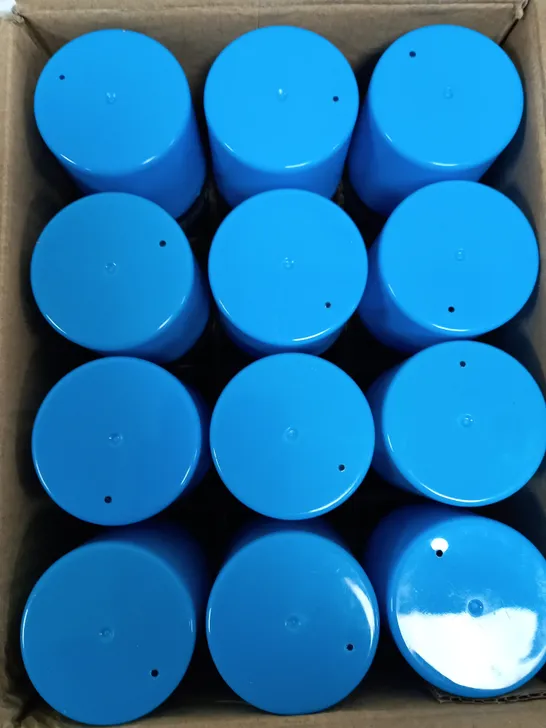 BOX OF 12 X 151 NEON BLUE SPRAY PAINT