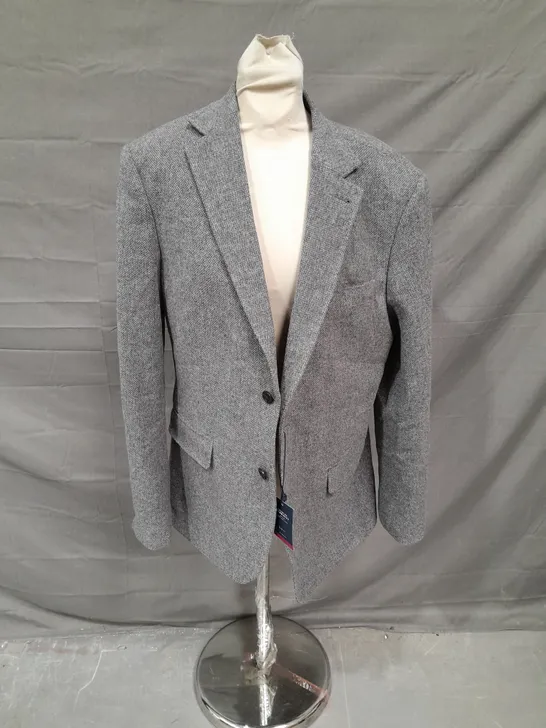 CHARLES TYRWHITT SLIM FIT SUIT JACKET IN GREY SIZE 42R