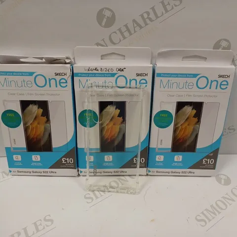 BOX OF APPROX 14 MINUTE ONE SAMSUNG GALAXY S22 ULTRA