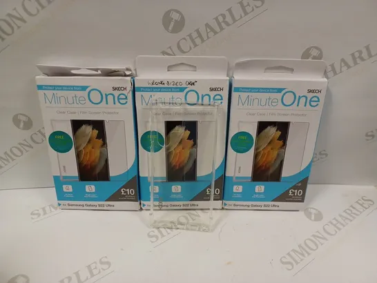 BOX OF APPROX 14 MINUTE ONE SAMSUNG GALAXY S22 ULTRA