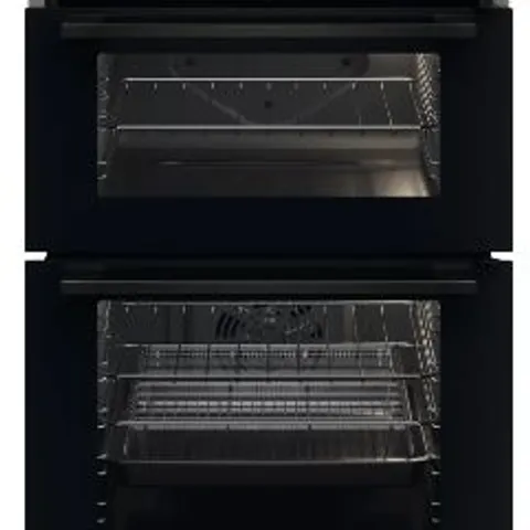 ZANUSSI SERIES 40 AIRFRY INTEGRATED ELECTRIC SINGLE OVEN - BLACK - A RATED Model ZKCNA7KN