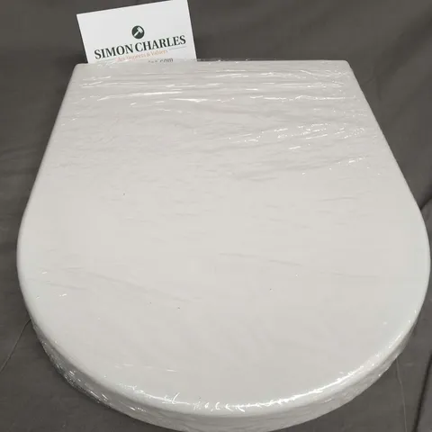 BOXED VITRA DUROPLAST SOFT CLOSING TOILET SEAT