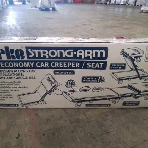 BOXED CLARKE STRONG ARM  CM60 3IN1 ECONOMY CAR CREEPER/SEAT