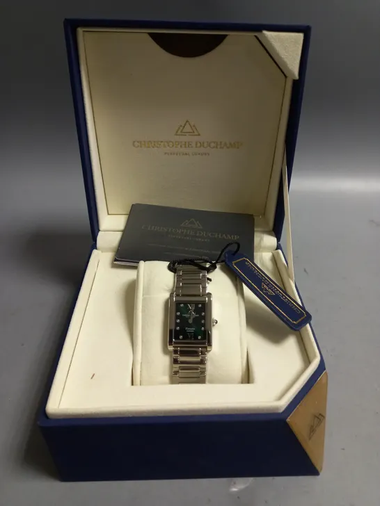 BOXED CHRISTOPHE DUCHAMP FONTAINE WATCH CD7501-06