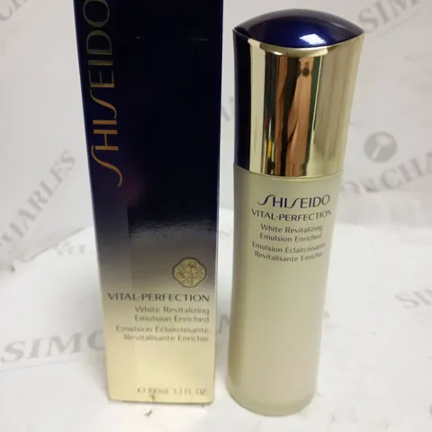 SHISEIDO VITAL-PERFECTION WHITE REVITALISED EMULSION ENRICHED 100ML