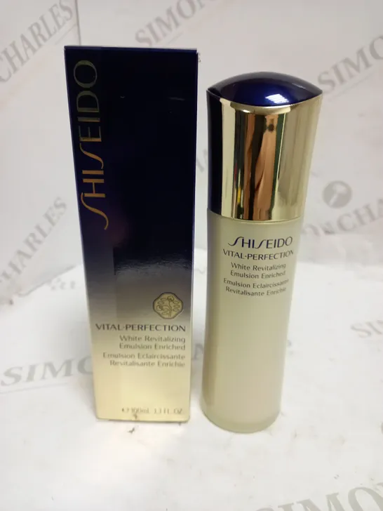 SHISEIDO VITAL-PERFECTION WHITE REVITALISED EMULSION ENRICHED 100ML