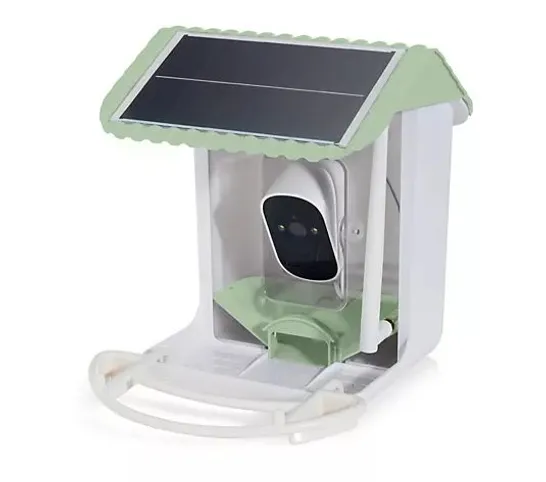 OUTLET SMART BIRD FEEDER WITH SOLAR VIDEO CAMERA