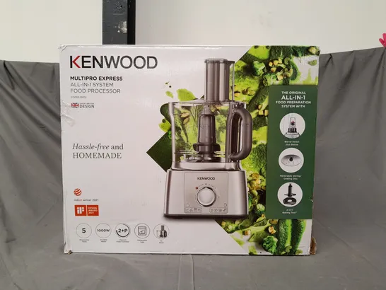 BOXED KENWOOD ALL-IN-1 SYSTEM FOOD PROCESSOR