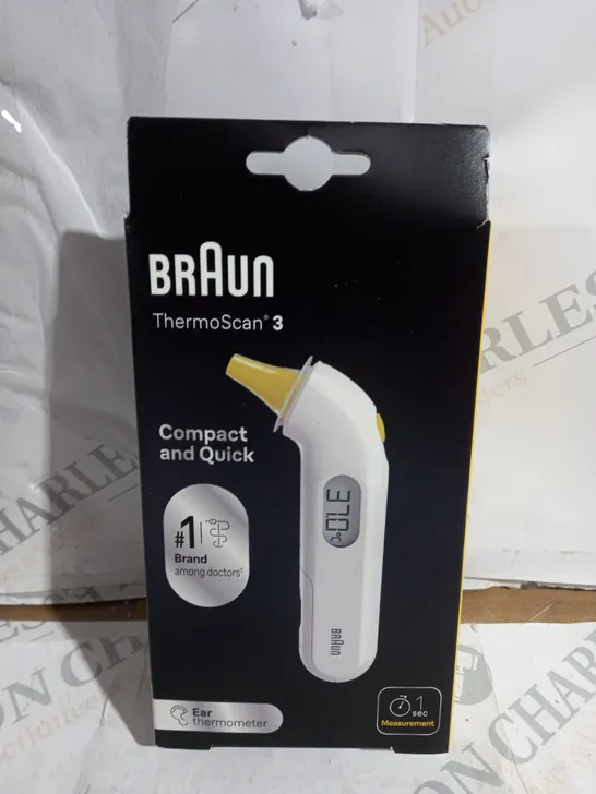 BOXED BRAUN THERMOSCAN 3