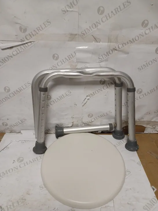 NRS HEALTHCARE L97718 HEIGHT ADJUSTABLE ROUND SHOWER STOOL