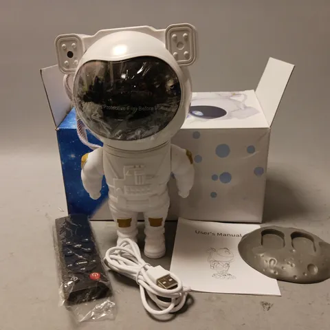 BOXED ASTRONAUT THEMED STAR PROJECTOR