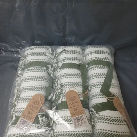 LOT OF 3 STACEY PREMIUM PICNIC BLANKETS