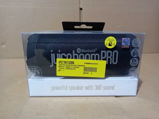 JUICEBOOMPRO BLUETOOTH SPEAKER 