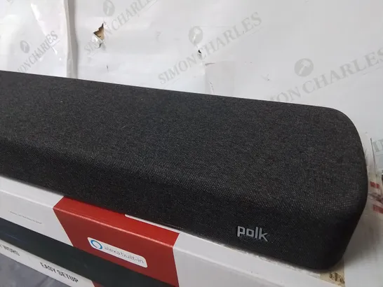 BOXED POLK REACT SOUND BAR 