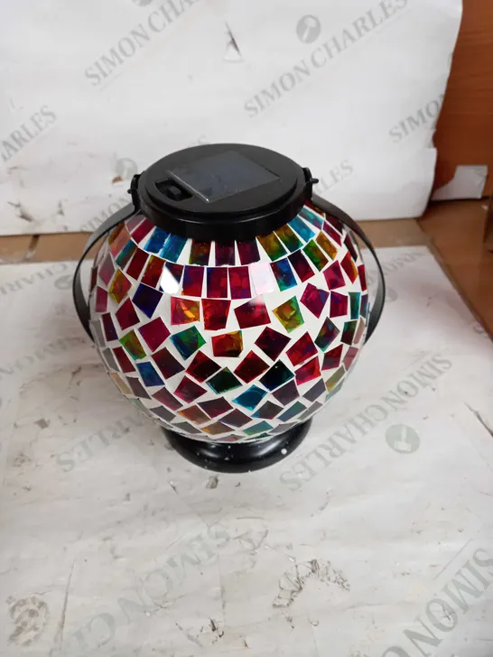 GARDEN REFLECTION LANTERN OUTDOOR LIGHT SLR RNBW LNTRN NULL