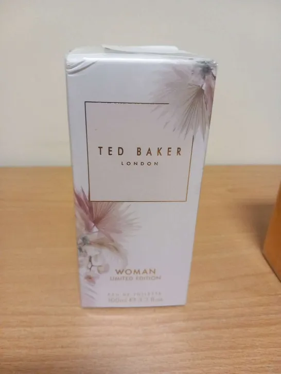 BOXED TED BAKER LONDON WOMAN LIMITED EDITION EAU DE TOILETTE 100ML