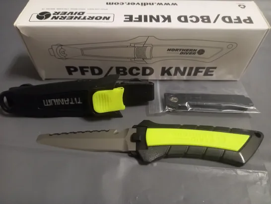 NORTHERN DIVER PFD/BCD DIVING KNIFE