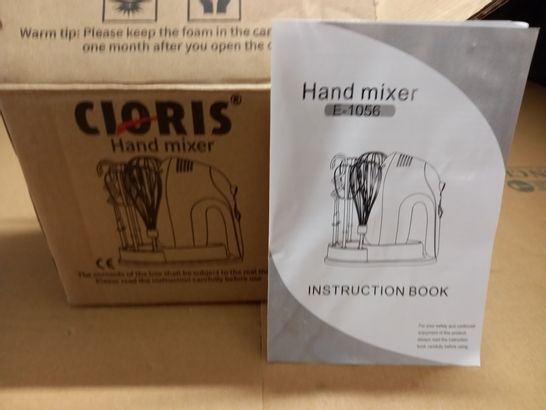 BOXED CLORIS HAND MIXER E-1056