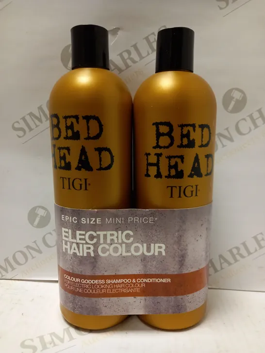 TIGI BED HEAD COLOUR GODDESS SHAMPOO & CONDITIONER (2 X 750ML)