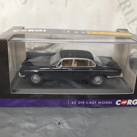 BOXED CORGI VANGUARDS 1:43 JAGUAR XJ6 SERIES 2 SCALE MODEL