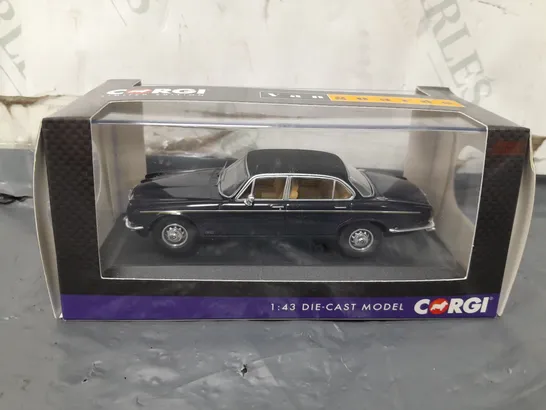 BOXED CORGI VANGUARDS 1:43 JAGUAR XJ6 SERIES 2 SCALE MODEL