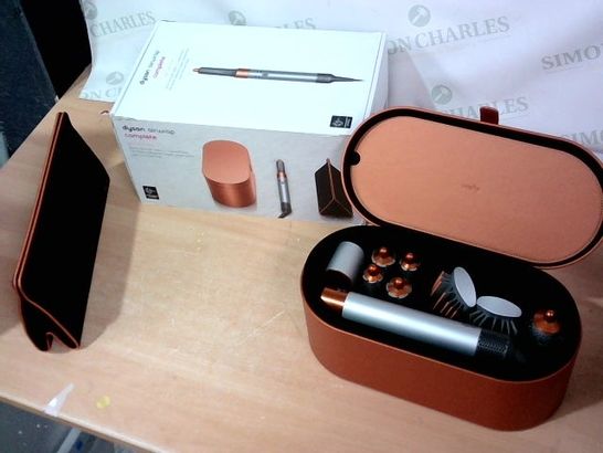 DYSON GIFT EDITION COPPER AIRWRAP COMPLETE  WITH PRESENTATION BAG AND TRAVEL CASE