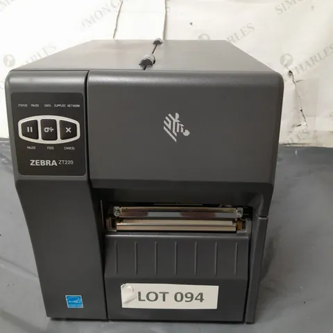 ZEBRA ZT220 PRINTER 