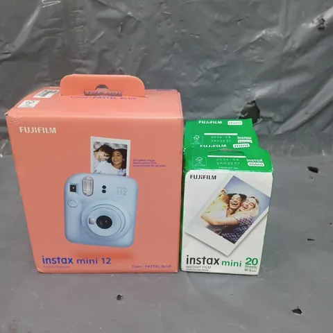 FUJIFILM INSTAX MINI 12 INSTANT CAMERA WITH 40 SHOT FILM PACK