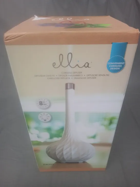 BOXED ELLIA CORDLESS DIFFUSER