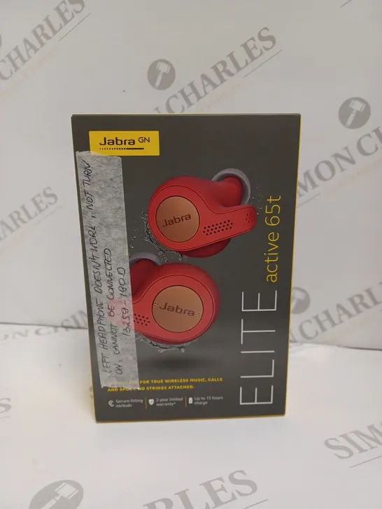 BOXED JABRA ELITE ACTIVE 65T EARBUDS