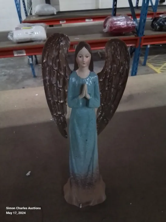 BOXED DECORATIVE ANGEL - BLUE