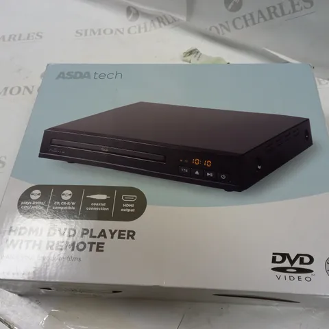 TECH HDMI DVD PLAYER WITH REMOTE 