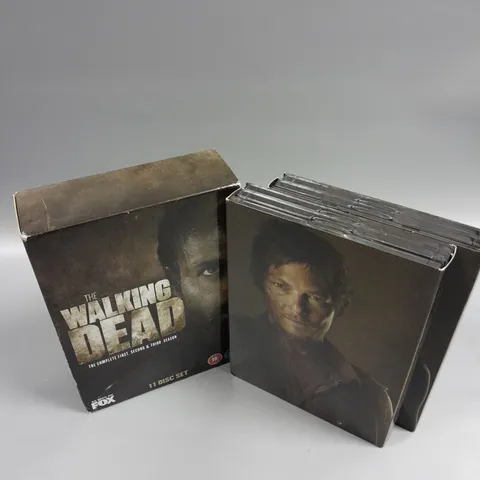 BOXED THE WALKING DEAD COMPLETE 1ST/2ND/3RD SEASON BOX SET 