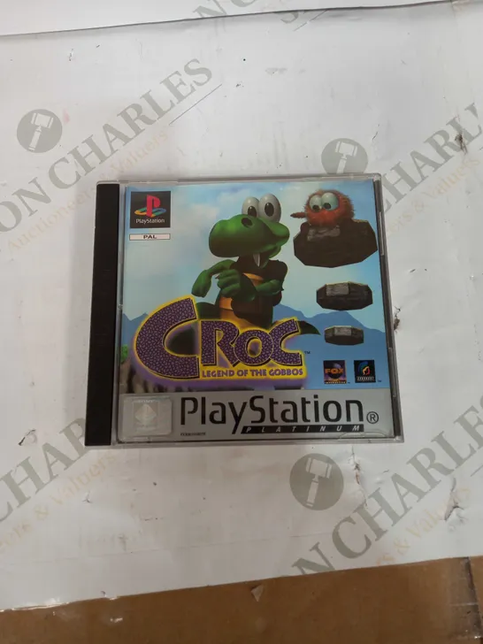 PLAYSTATION PLATINUM CROC LEGEND OF THE GOBBOS 